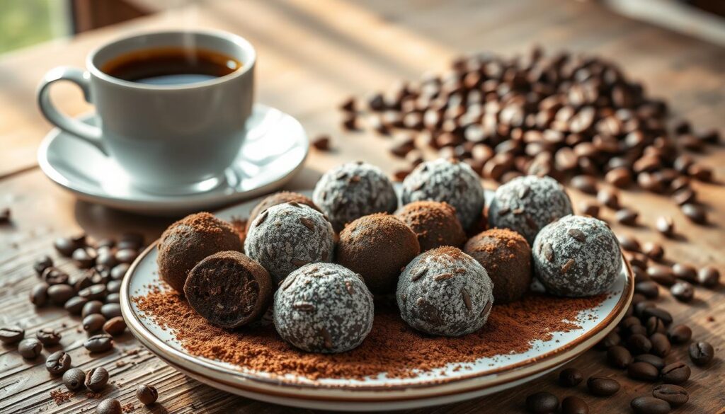 Brigadeiros de café: doce irresistível e cremoso